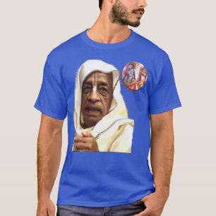 Shrila Prabhupada Mediates on Radha-Krsna ॐ T-shirt