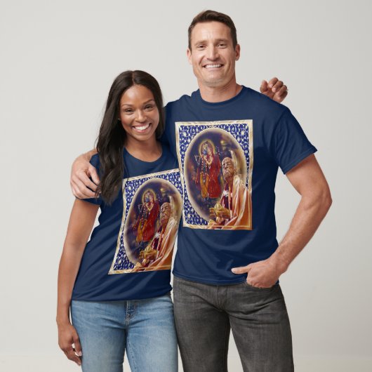 Shrila Prabhupada Meditates op Krishna T-shirt (Unisex)