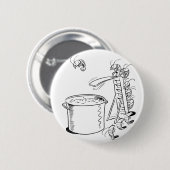 Shrimp Boil Button (Voorkant /achterkant)