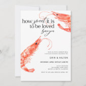 Shrimp Boil Invitation Kaart (Voorkant)