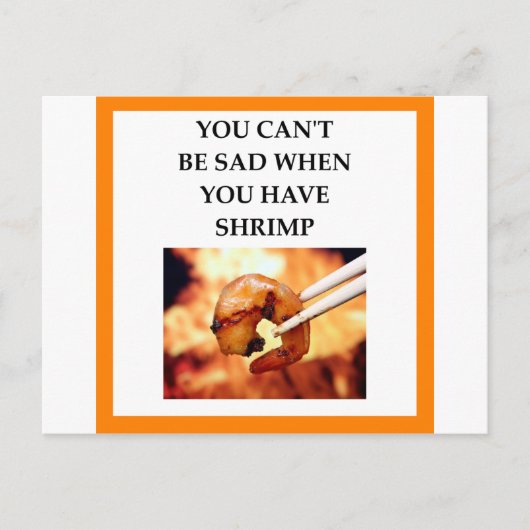 SHRIMP BRIEFKAART (Voorkant)