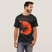 Shrimp Costume Brine Prawn Lobster Crab Shell T-shirt (Voorkant volledig)
