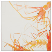 Shrimp Fabric Stof (Swatch)