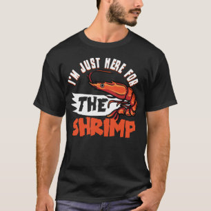 Shrimp Gift I Love Boiled Shrimps T-shirt