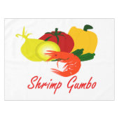 Shrimp Gumbo Tafelkleed (Voorkant (Horizontaal))