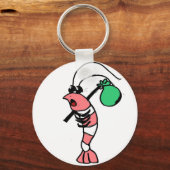 Shrimp Hobo Sleutelhanger (Voorkant)