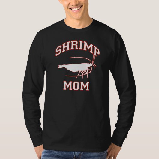Shrimp mama t-shirt (Voorkant)