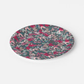 Shrimp Paper Plates Papieren Bordje (Gekanteld)