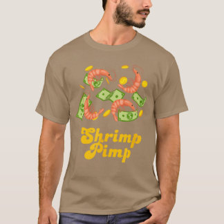 Shrimp Pimp Cherry Shrimp Aquarium Neocaridina fun T-shirt