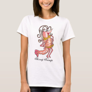 Shrimp Scampi Dames Tee Shirt