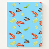 Shrimp Scampi Recipe Book - Caribbean Notitieboek (Achterkant)