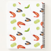 Shrimp Scampi Recipe Book Notitieboek (Achterkant)