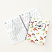 Shrimp Scampi Recipe Book Notitieboek (Binnen)