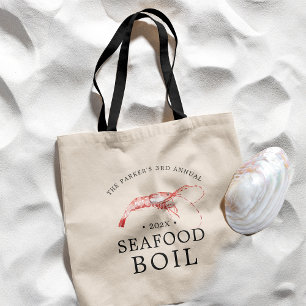 Shrimp/Seafood Boil   Seafood Themed Party Tote Bag
