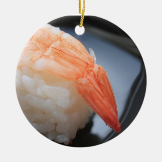 Shrimp Sushi Ornament (Voorkant)