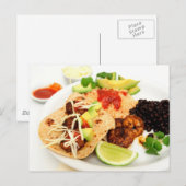 Shrimp Taco Briefkaart (Voorkant / Achterkant)