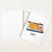 Shrimp tempura cartoon illustratie planner (Display)