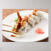 Shrimp Tempura Sushi Roll Poster (Voorkant)