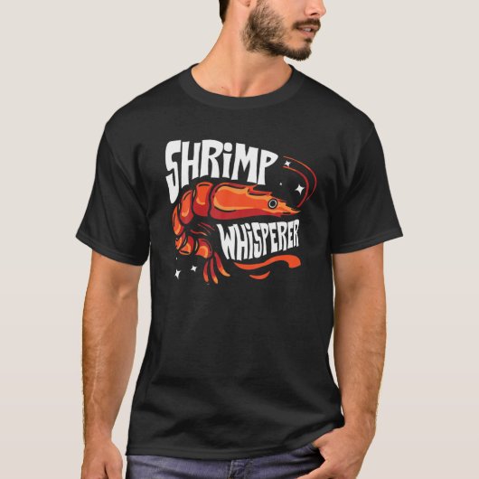 Shrimp Whisperer Gift I Love Boiled Shrimps T-shirt (Voorkant)