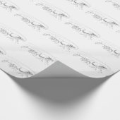 Shrimp Wrapping Paper Cadeaupapier (Hoek)