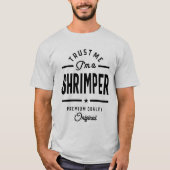 Shrimper Job Title T-shirt Gift Mannen vrouwen (Voorkant)