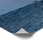 Shrimping At Sundown Poster (Hoek)