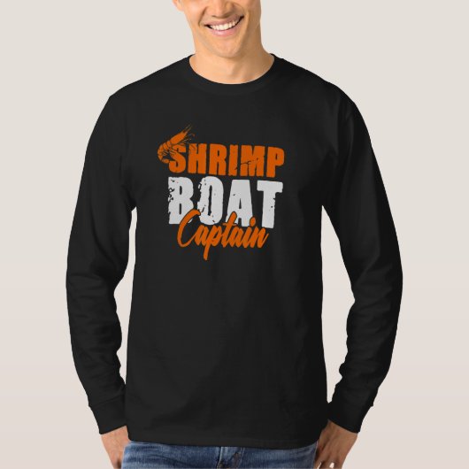 Shrimping Vist boot s T-shirt (Voorkant)