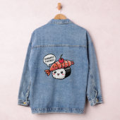 Shrimply de beste kawaii sushi denim jacket (Hangar)