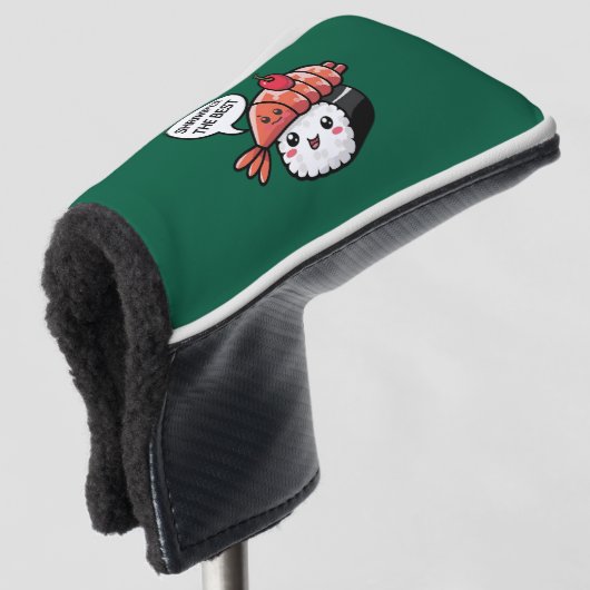 Shrimply de beste kawaii sushi golfheadcover (3/4 voorkant)