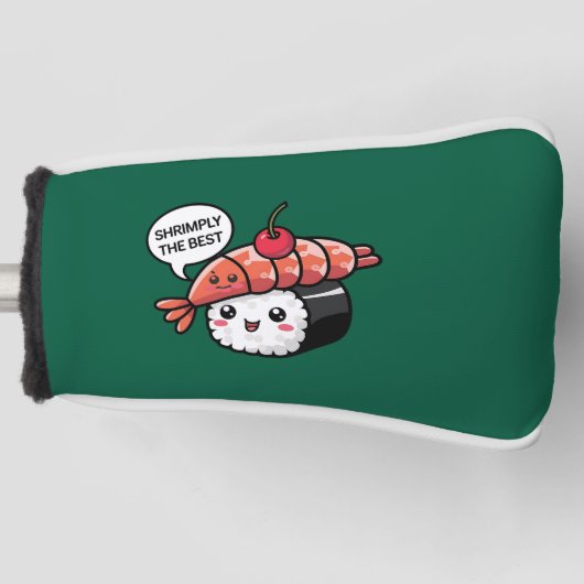 Shrimply de beste kawaii sushi golfheadcover (Voorkant)