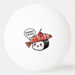 Shrimply de beste kawaii sushi pingpongbal