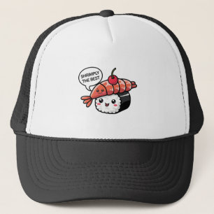 Shrimply de beste kawaii sushi trucker pet