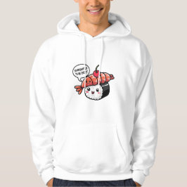 shrimply the best kawaii sushi hoodie