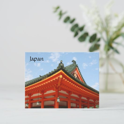 shrine dak briefkaart (Staand voorkant)