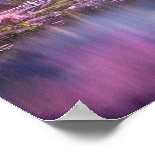 Shrine in the Pink Bloom Poster (Hoek)