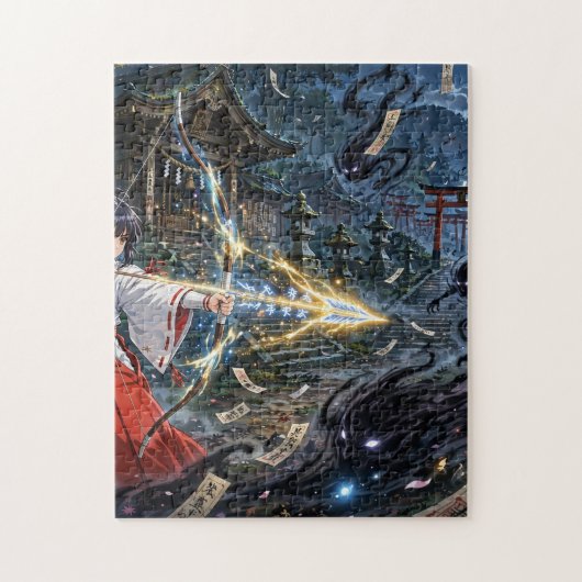 Shrine Maiden vs Geesten Legpuzzel (Verticaal)