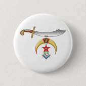 Shrine Mason Ronde Button 5,7 Cm (Voorkant)
