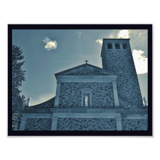 Shrine of Our Lady Guadalupe Foto Afdruk (Voorkant)