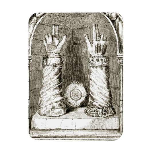 Shrine of St. Patrick's hand, uit 'The Trias Thua' Magneet (Verticaal)