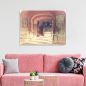 Shrine of the Annunciation, Nazareth, 20 april 201 Canvas Afdruk (Insitu (Woonkamer))