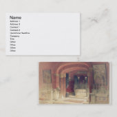 Shrine of the Annunciation, Nazareth, 20 april 201 Visitekaartje (Voorkant / Achterkant)