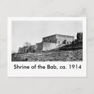 Shrine of the Bab, ca. 1914 Briefkaart