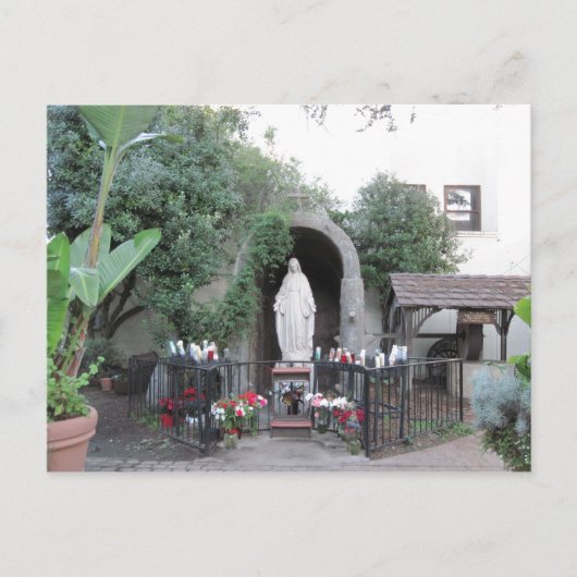 Shrine of the Blessed Moeder, Ventura Mission Briefkaart (Voorkant)