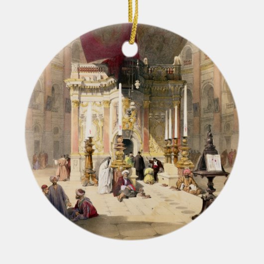 Shrine of the Heilige Sepulcher, 10 april 1839, pl Keramisch Ornament (Voorkant)