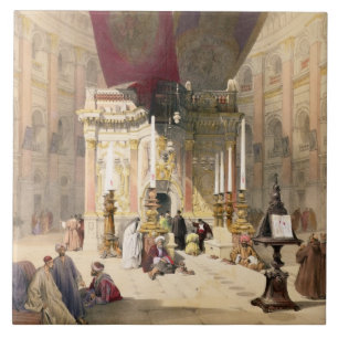 Shrine of the Heilige Sepulcher, 10 april 1839, pl Tegeltje