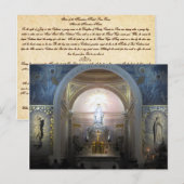 Shrine of the Miraculous Medal: Parijs, Frankrijk Briefkaart (Voorkant / Achterkant)