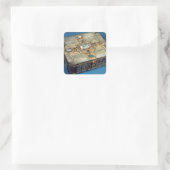 Shrine of the Stowe Missal, from Lorrha, County Ti Vierkante Sticker (Tas)