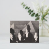 Shrine Quartet van Grant Wood Briefkaart (Staand voorkant)