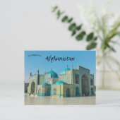 Shrine van Hazrat Ali Sharif Afghanistan Briefkaart (Staand voorkant)