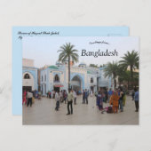 Shrine van Hazrat Shah Jalal in Sylhet Bangladesh Briefkaart (Voorkant / Achterkant)